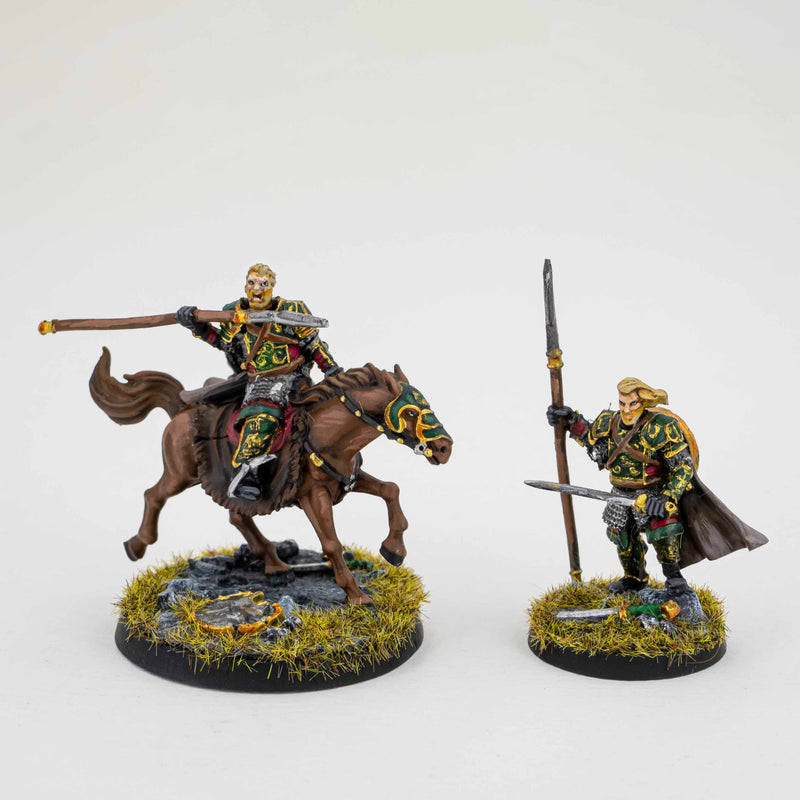 Elfhelm, Captain of Rohan, Foot & Mounted MinisKeep 