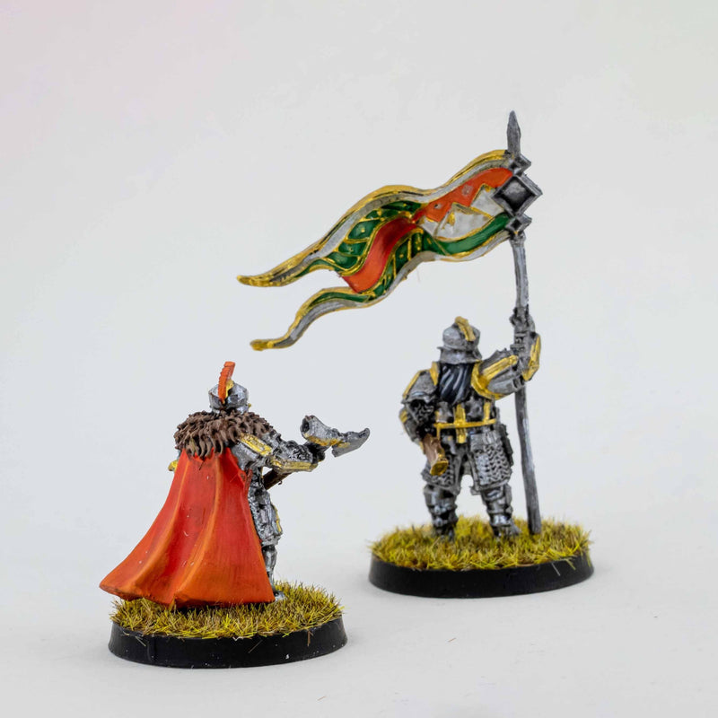 Iron Hills Dwarf Command with Mattocks - Painted Mini |MinisKeep