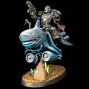 Painted Galactic Shark Hunter Squad