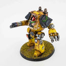 Imperial fists contemptor dreadnought - Painted Mini |MinisKeep