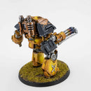 Imperial fists contemptor dreadnought - Painted Mini |MinisKeep