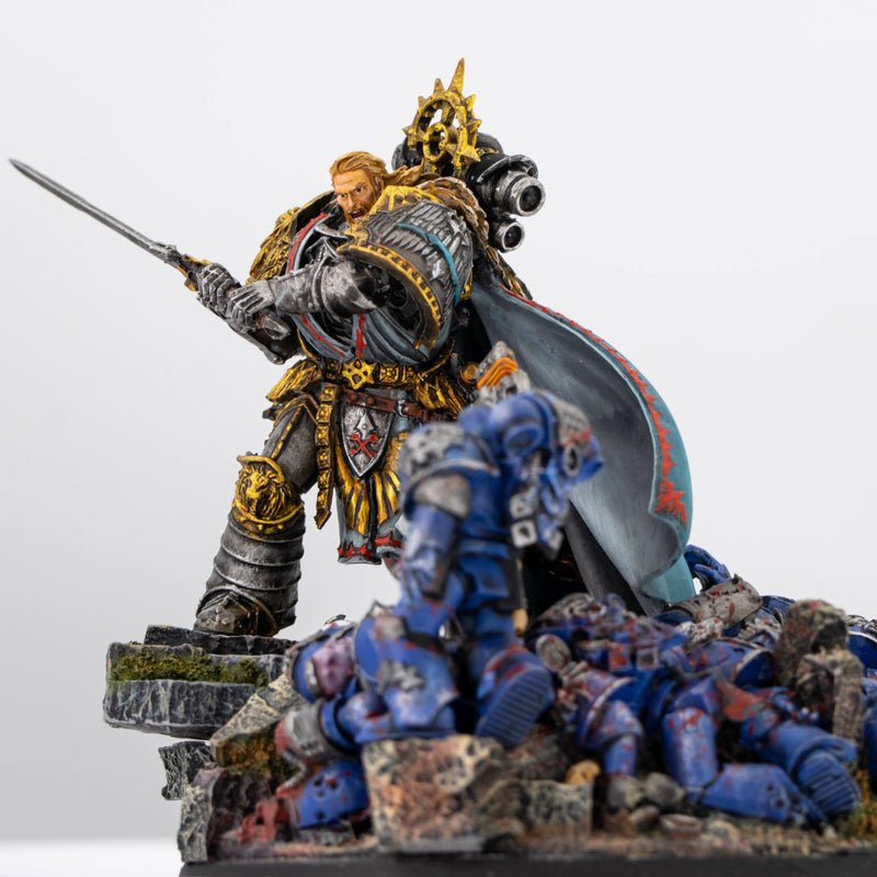 Lion El’Jonson – Primarch of the Dark Angels Legion - Painted Mini |MinisKeep