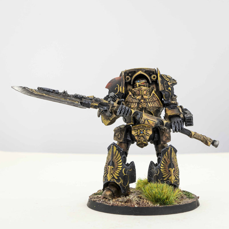 Painted Legio Custodes Contemptor-Achillus Dreadnought MinisKeep 