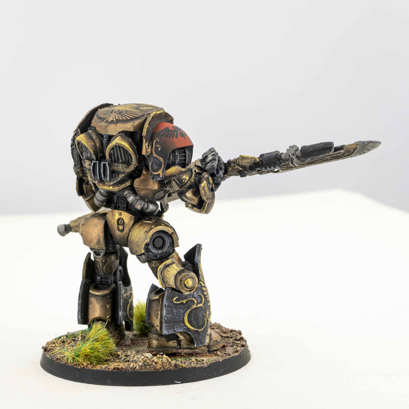 Painted Legio Custodes Contemptor-Achillus Dreadnought MinisKeep 