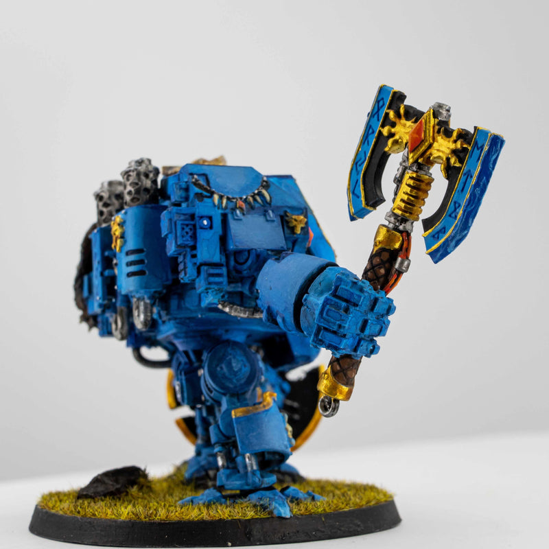 Space Wolves Venerable Dreadnought - Painted Mini |MinisKeep