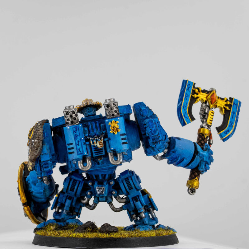 Space Wolves Venerable Dreadnought - Painted Mini |MinisKeep